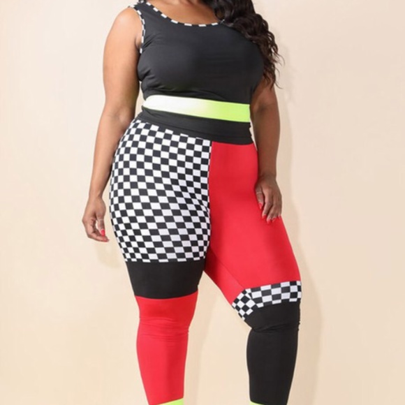 New 2pc Race Trac Pant Set - Picture 6 of 8